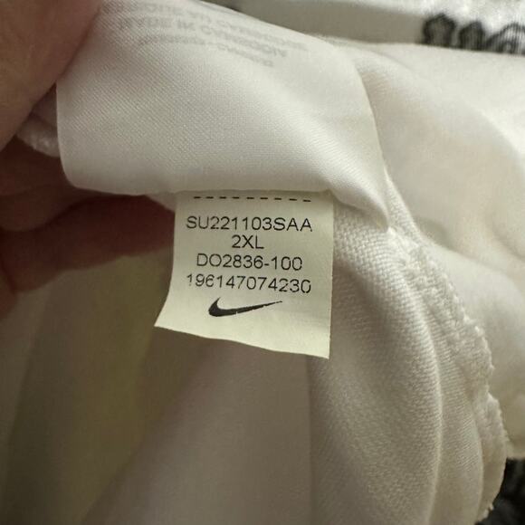 Nike x Nocta Mens White Be Honest Quote Graphic T-Shirt Size XXL Casual Athletic - Picture 6 of 11